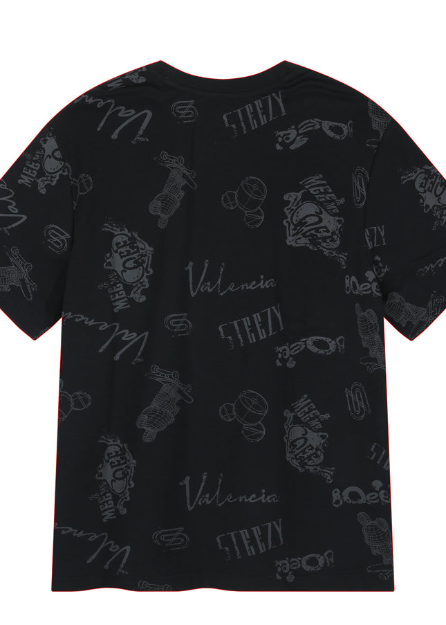 تيشيرت بأكمام قصيرة 361 W552539009A