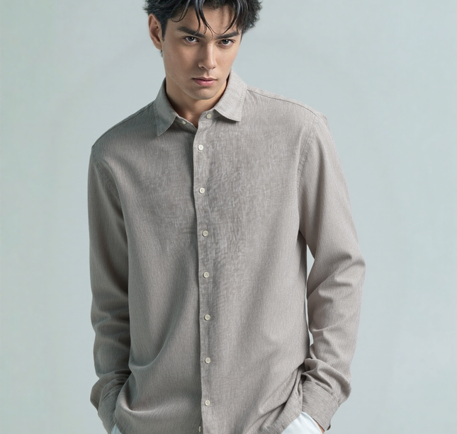 Franco Martini long-sleeved shirt FM/25/011 