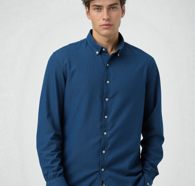 Franco Martini long-sleeved shirt FM/25/013 