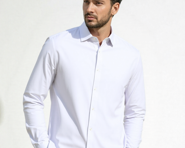 Franco Martini long-sleeved shirt FM/25/003