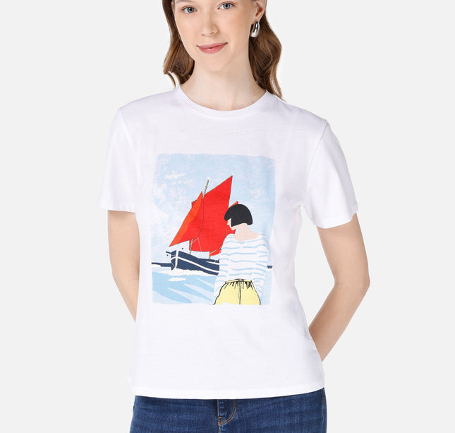 تي شيرت كولينز بأكمام قصيرة 1068003