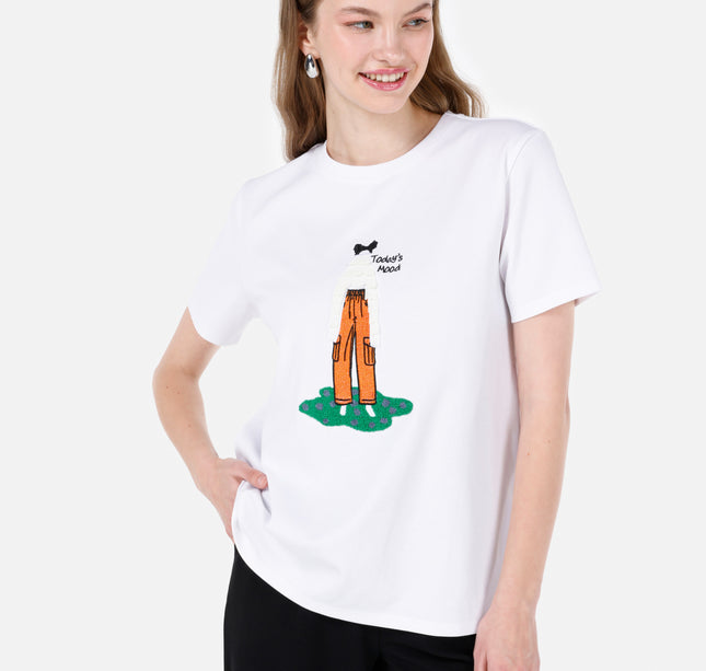 تي شيرت كولينز بأكمام قصيرة 1068086