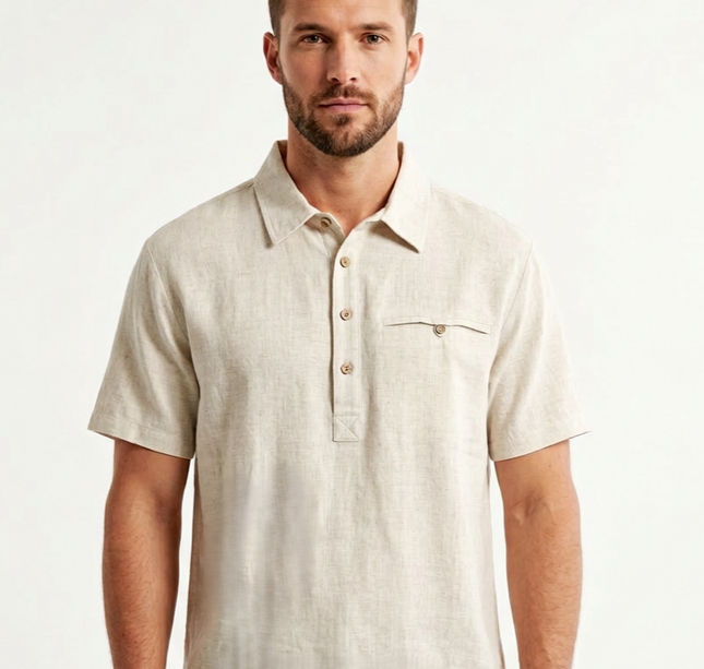 تيشيرت بولو بأكمام قصيرة من فرانكو مارتيني CL-022