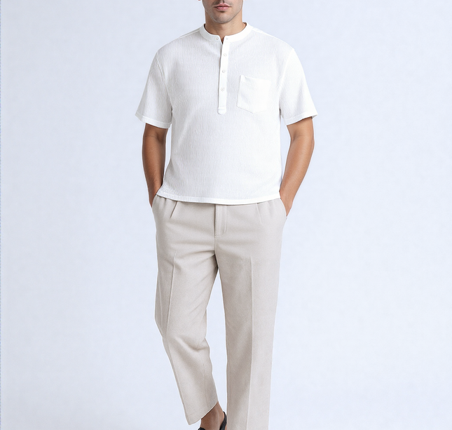 قميص فرانكو مارتيني بأكمام قصيرة TK250018