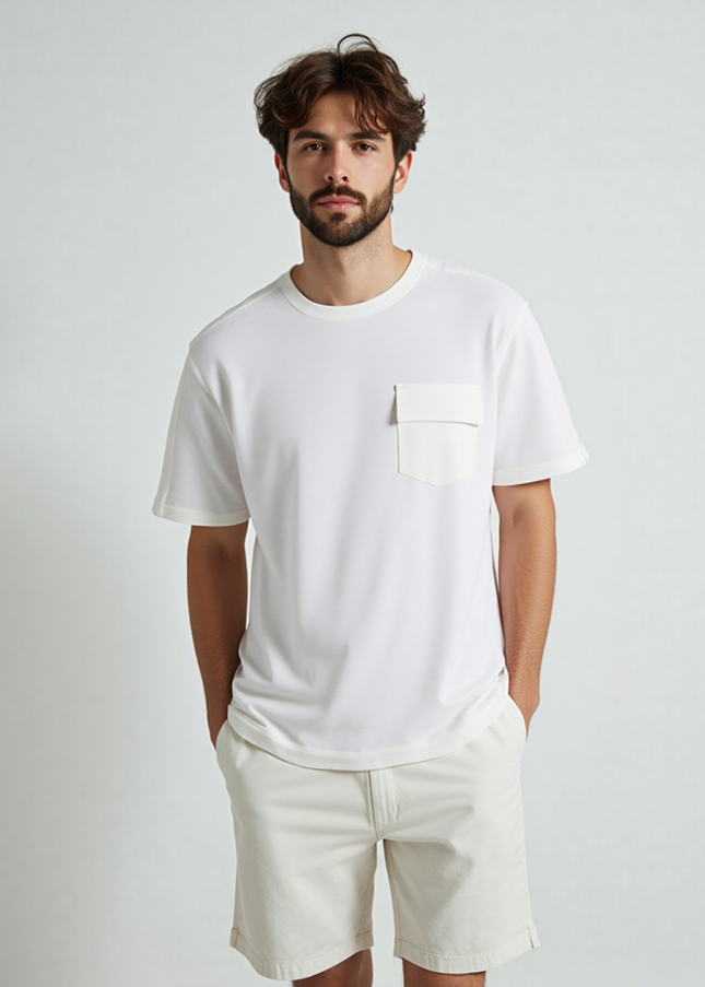 تيشيرت فرانكو مارتيني بأكمام قصيرة TS-25001