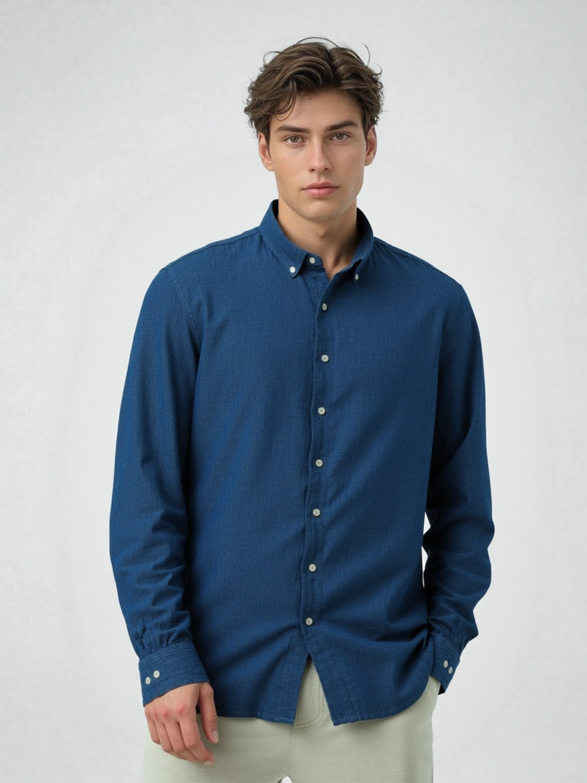 Franco Martini Shirt Long Sleeves Fm 25 013 314755