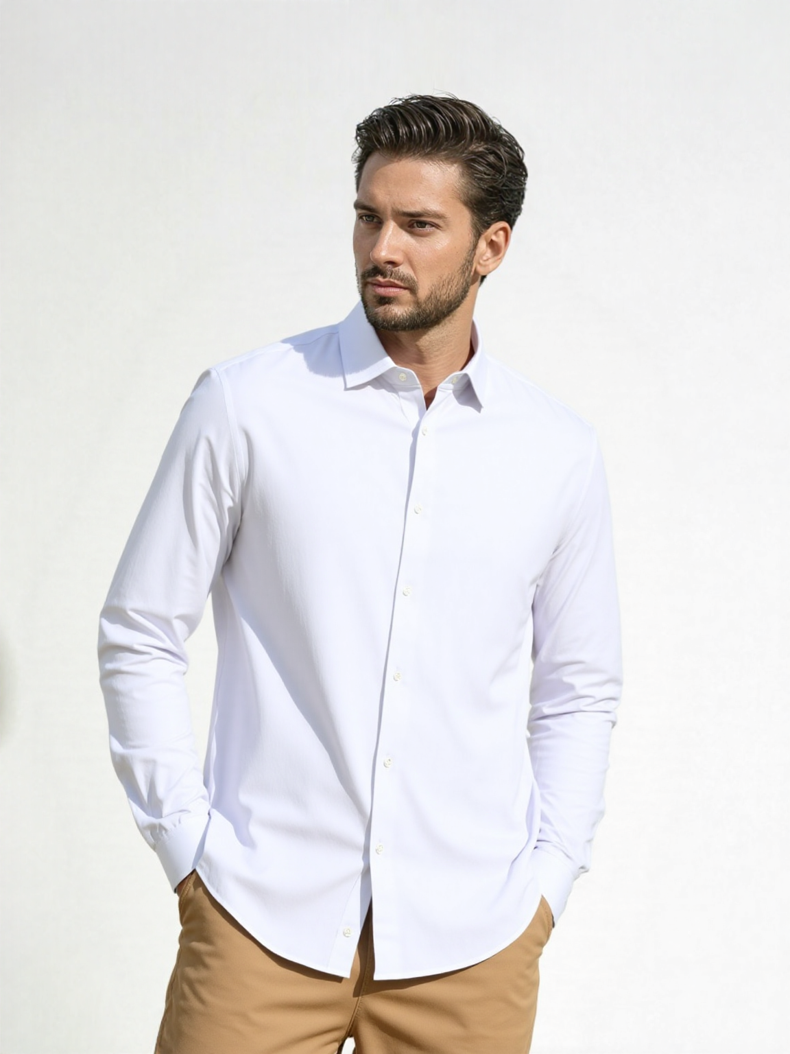 Franco Martini Shirt Long Sleeves Fm 25 003 314726