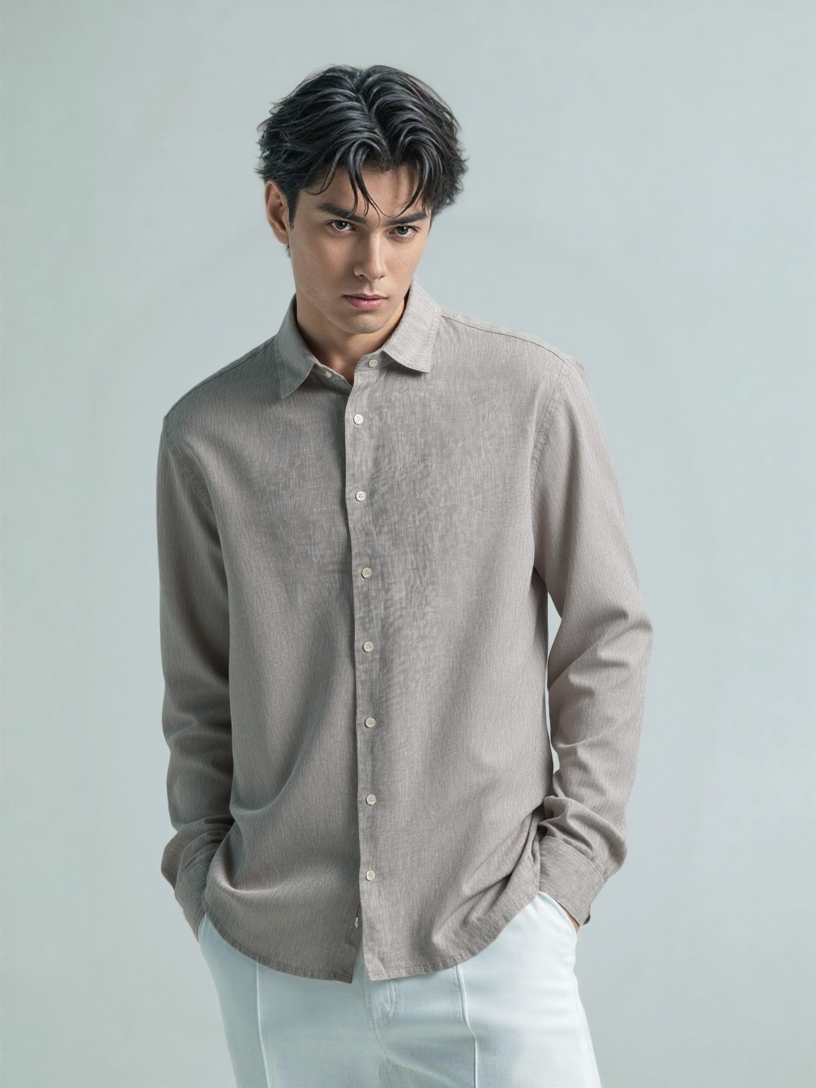 Franco Martini Shirt Long Sleeves Fm 25 011 314743