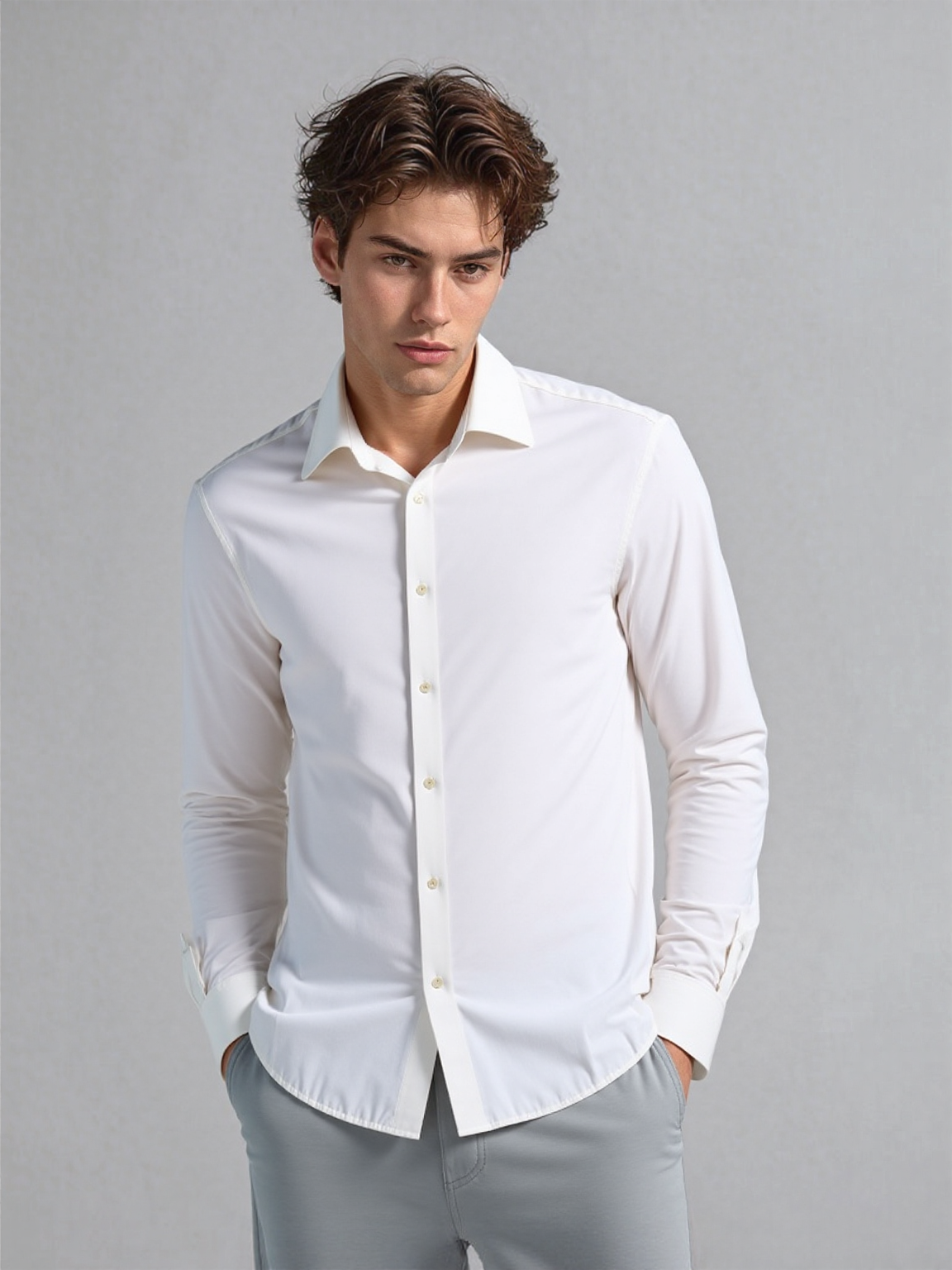 Franco Martini Shirt Long Sleeves Shn 24 009 314827
